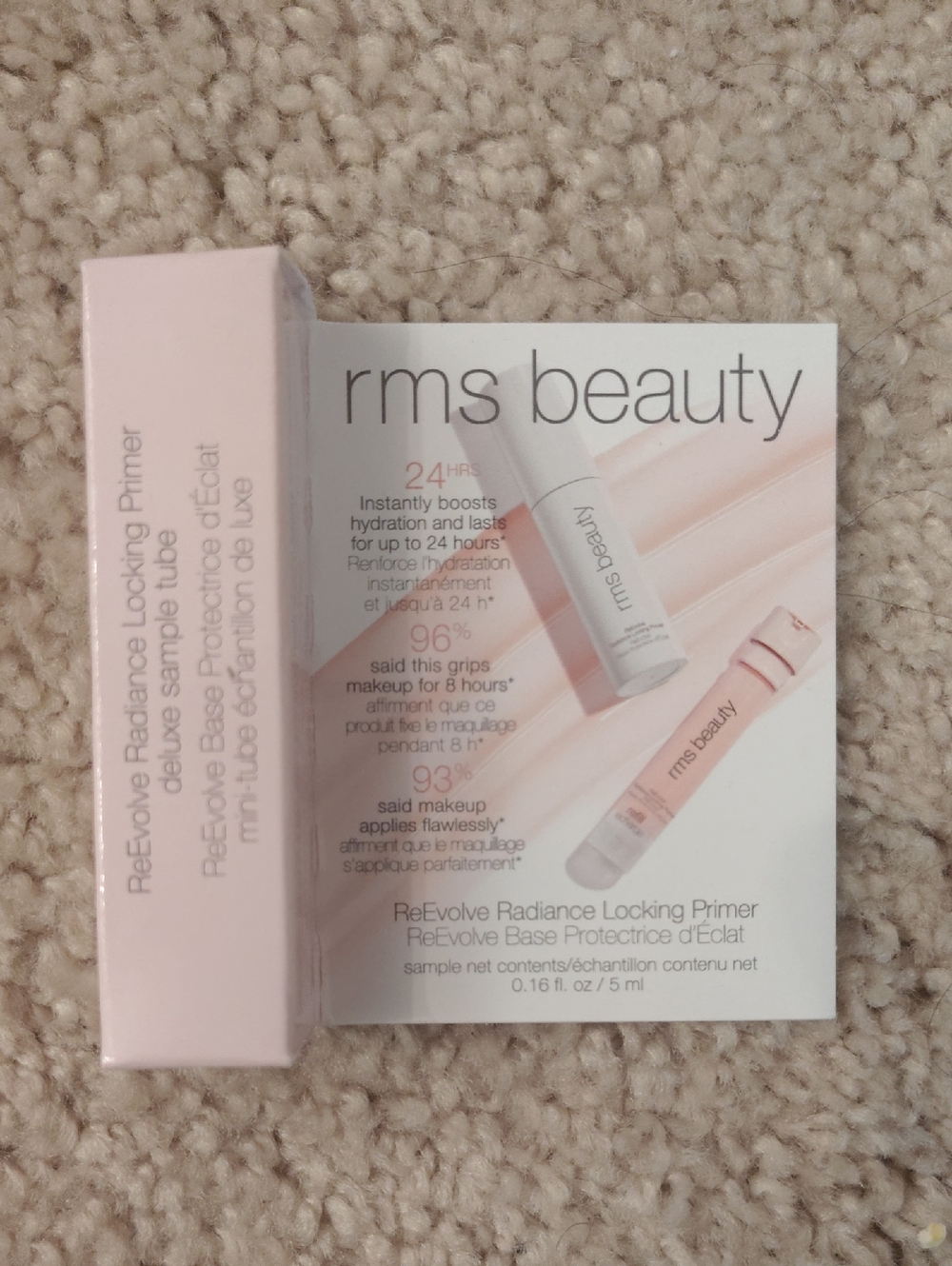 RMS Beauty ReEvolve Radiance Locking Primer Deluxe Size Tube Bundle 10/$30